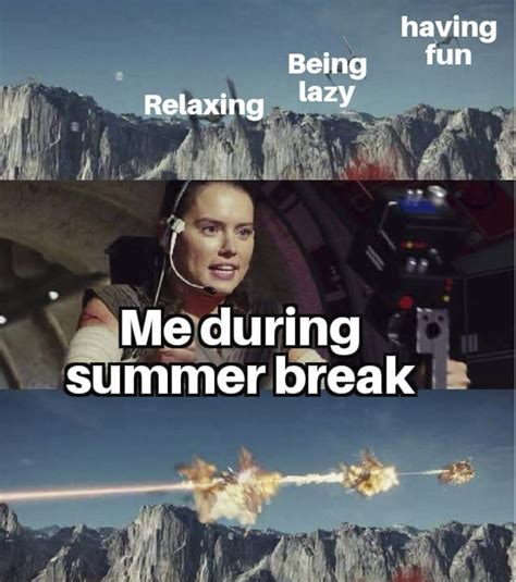 Summer Break Meme