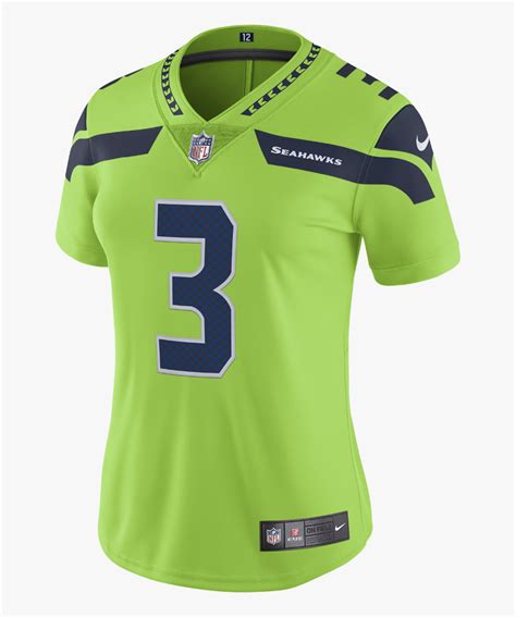 Color Rush Seahawks Jersey Womens, HD Png Download - kindpng