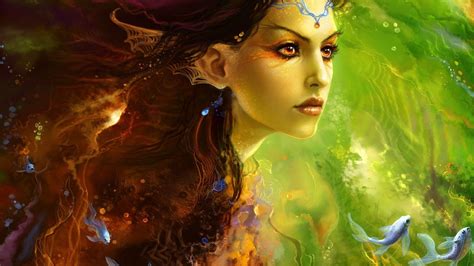 Fantasy Women HD Wallpaper by Diane Özdamar