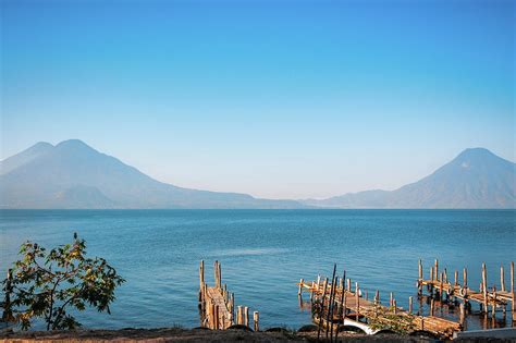 Volcanos view at lake Atitlan Photograph by Daniela Constantinescu