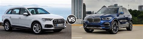 2020 Audi Q7 vs 2020 BMW X5 Comparison | Farmington Hills MI