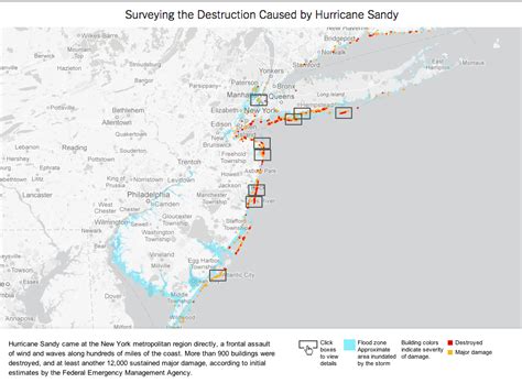 Comprehensive interactive map of Hurricane Sandy damage. Matthew Bloch ...