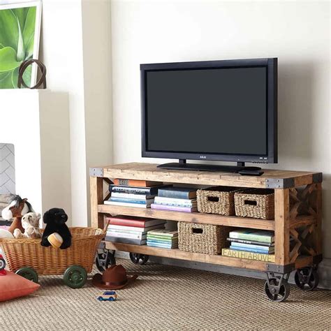 23 DIY TV Stand Ideas for Your Weekend Home Project