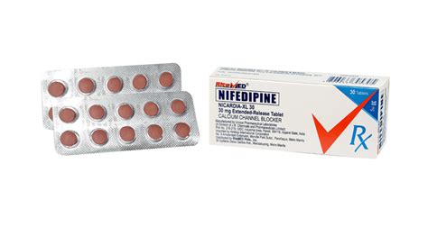 Cardio | RM Nicardia XL (NIFEDIPINE) 30mg | RiteMED