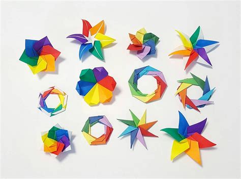 Pin on Rainbow Origami