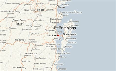 Campinas Map - Brazil