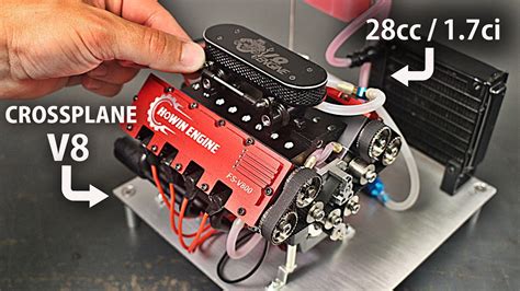 World's Smallest Production V8 Nitro Engine