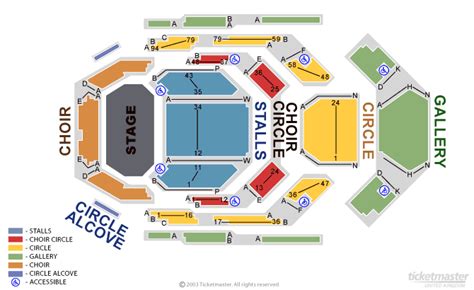 Here Come The Boys Seating Plan - Bridgewater Hall