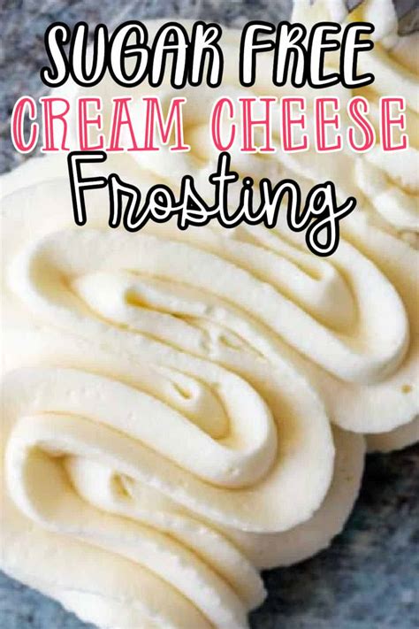 Sugar Free Cream Cheese Frosting • MidgetMomma