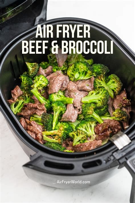 Air Fryer Beef and Broccoli Recipe 20 min EASY | Air Fryer World