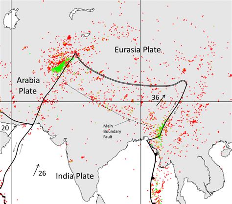 4.8: Earthquakes and Plate Tectonics - Geosciences LibreTexts