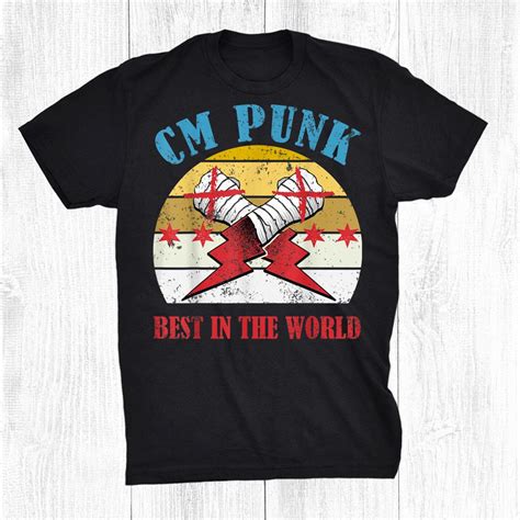 Retro Cm Punk Is Aew Shirt - TeeUni