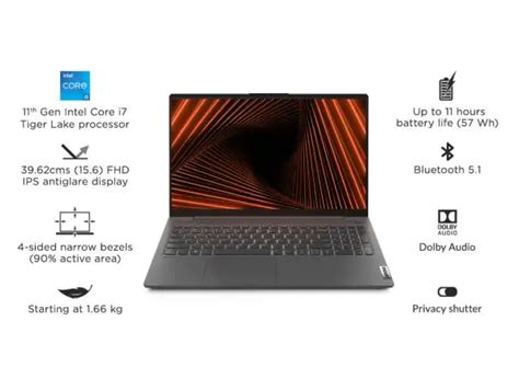 IdeaPad Slim 5i 39.62cms (2021) - 11th Gen Intel i5