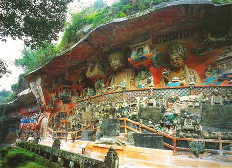 Postcards on My Wall: Dazu Rock Carvings, China (UNESCO)