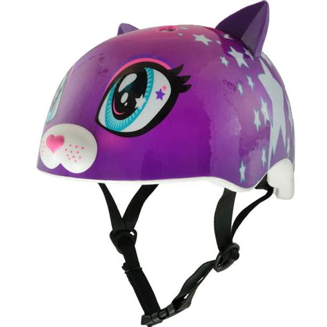 Raskullz Star Kitty Bike Helmet, Child 5+ (50-54cm) - Walmart.com - Walmart.com