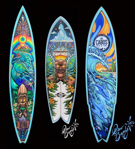 Surfboard art | Club of the Waves