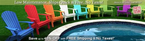 Shop Poly Lumber & POLYWOOD® Poly Lumber Adirondack Chairs