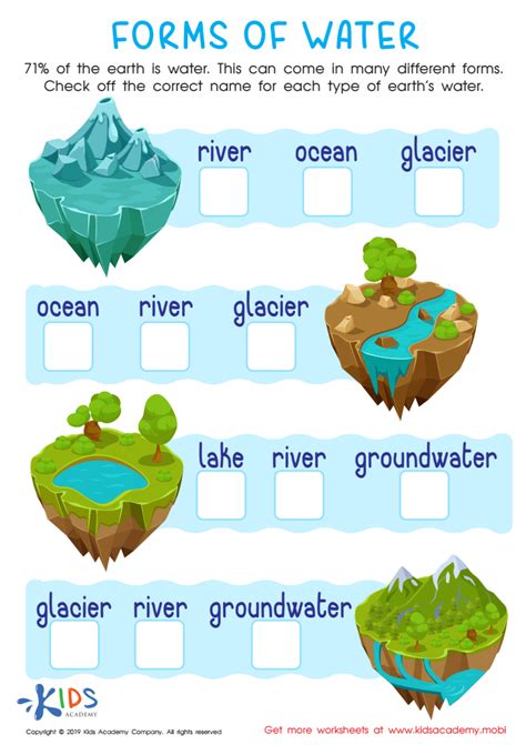 Planet Earth and Environment Worksheets: Free Printable Mobile PDF