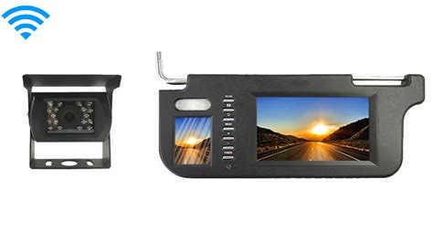 Wireless RV Backup Camera with Visor Monitor