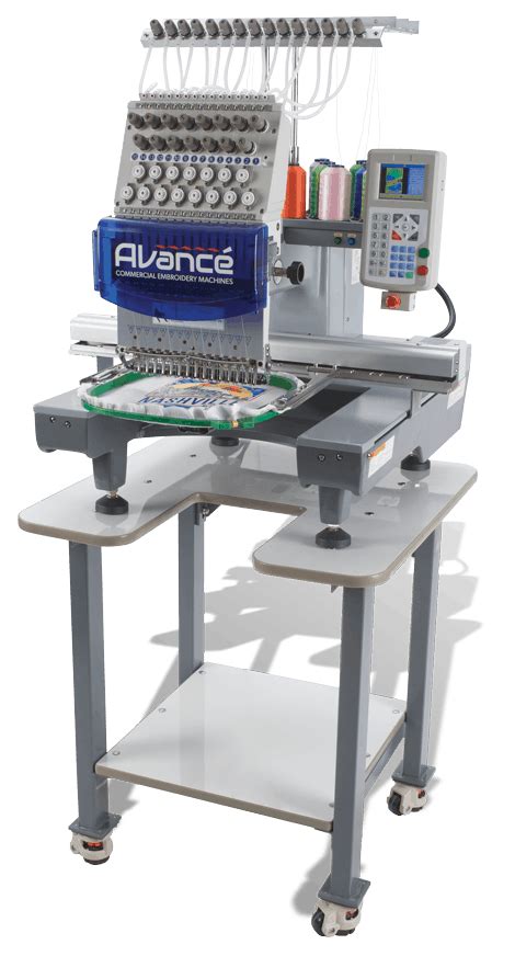 Commercial Embroidery Machine by Avancé Best Single-Head Brand USA