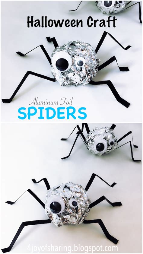 Halloween Spider Craft - The Joy of Sharing