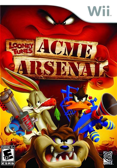 Looney Tunes Acme Arsenal Nintendo WII Game