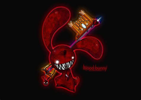 ...Blood bunny wallpaper... by Joakaha on DeviantArt