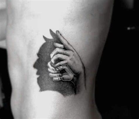 Devils shadow | Shadow tattoo, Tattoo artists, Batman tattoo