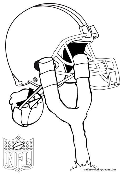 Cleveland Browns Helmet Coloring Page Coloring Pages