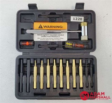 Wheeler Engineering Gunsmithing Hammer & Punch Set And Lyman Electronic ...