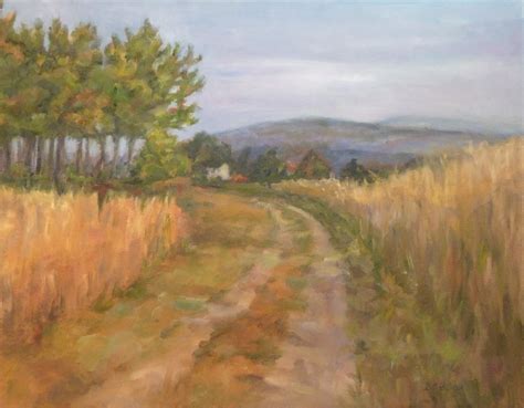 Corn Field Painting at PaintingValley.com | Explore collection of Corn ...