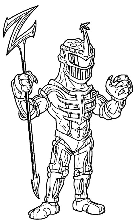 Printable Power Rangers Coloring Pages