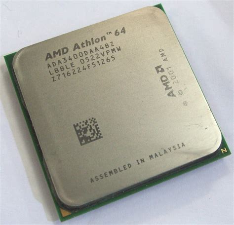 AMD Athlon 64 3400+ Socket 939 Processor ADA3400DAA4BZ | eBay