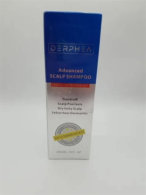 DERPHEA PSORIASIS, SEBORRHEIC Dermatitis, Dry Scalp, Dandruff Shampoo ...