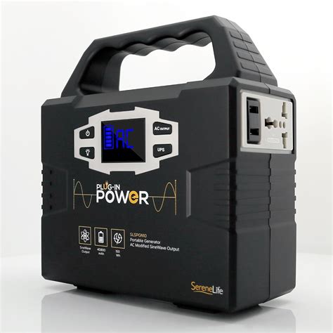 Rechargeable Battery Portable Power Generator - 150-Watt Solar Panel ...