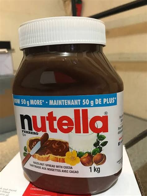 Nutella 1kg from Canada (New Stock) | Lazada PH