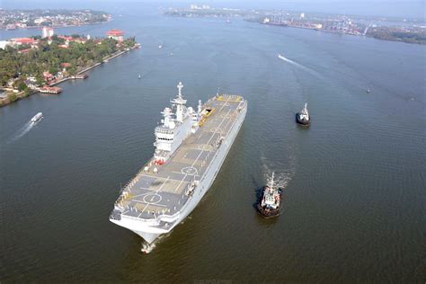 French Naval Ships Tonnerre And Surcouf Visit Cochin Port Trust