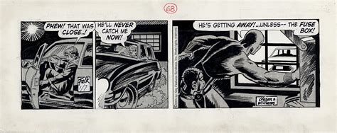 THE PHANTOM Daily Comic Strip Original Art 1/7/2000 G Olesen & Keith ...