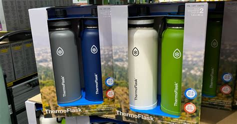 TWO Thermoflask 40oz Insulated Water Bottles Only $17.99 at Costco