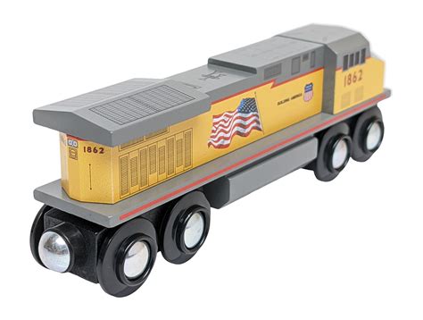 Union Pacific Diesel Locomotive Wooden Train | Choo Choo Track & Toy Co.