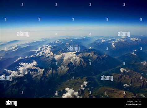 Aerial view of the Alps, Switzerland Stock Photo - Alamy