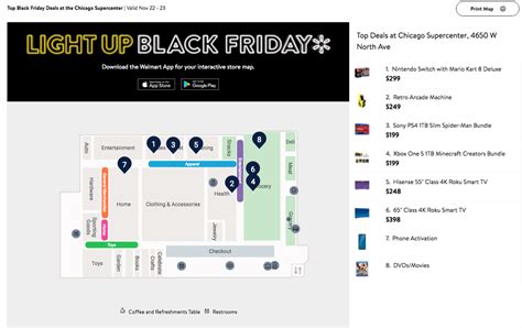 Walmart Black Friday Shopping Map | Paul Smith