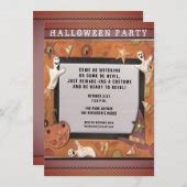 Halloween party invitations | Zazzle