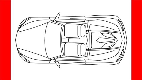 How To Draw A Car From Above - Trackreply4