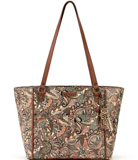 Sakroots Artist Circle Metro Floral Coated Canvas Tote Bag | Dillard's