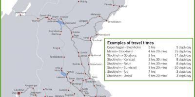 Sweden map - Maps Sweden (Northern Europe - Europe)