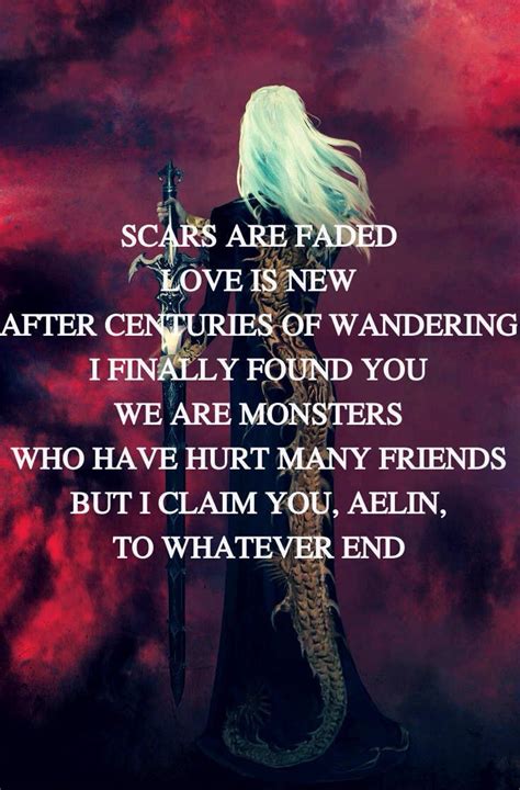 A poem from Rowan to Aelin... by Audrey Mann Throne Of Glass Quotes, Throne Of Glass Fanart ...