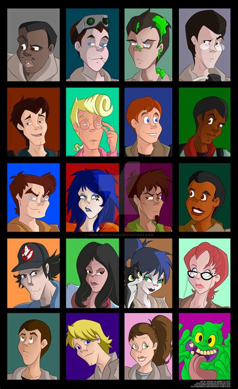 Team Ghostbusters by Robo-Mushroom on DeviantArt