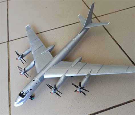 Tu-95 3D Print Model by citizensnip