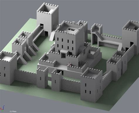 Minecraft Castle Build Blueprints